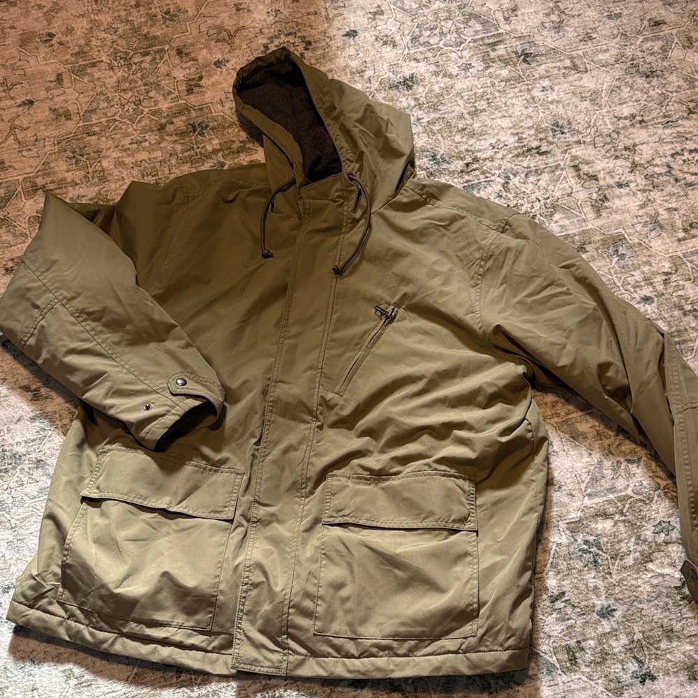 Old Navy Men’s Olive Hooded Jacket